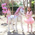 Mega Unicorn Airwalkers Foil Balloon 116*106